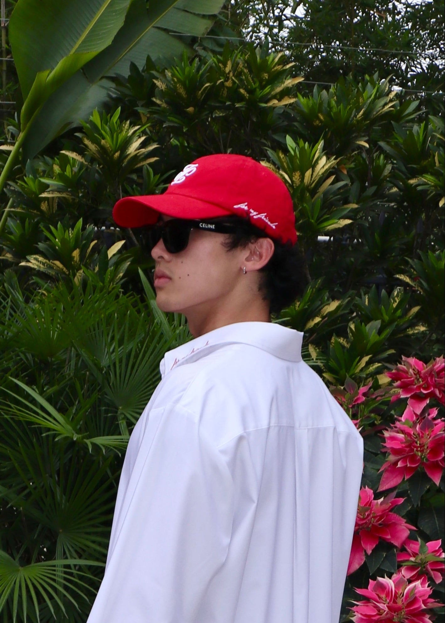 Signature Red Monogram Hat