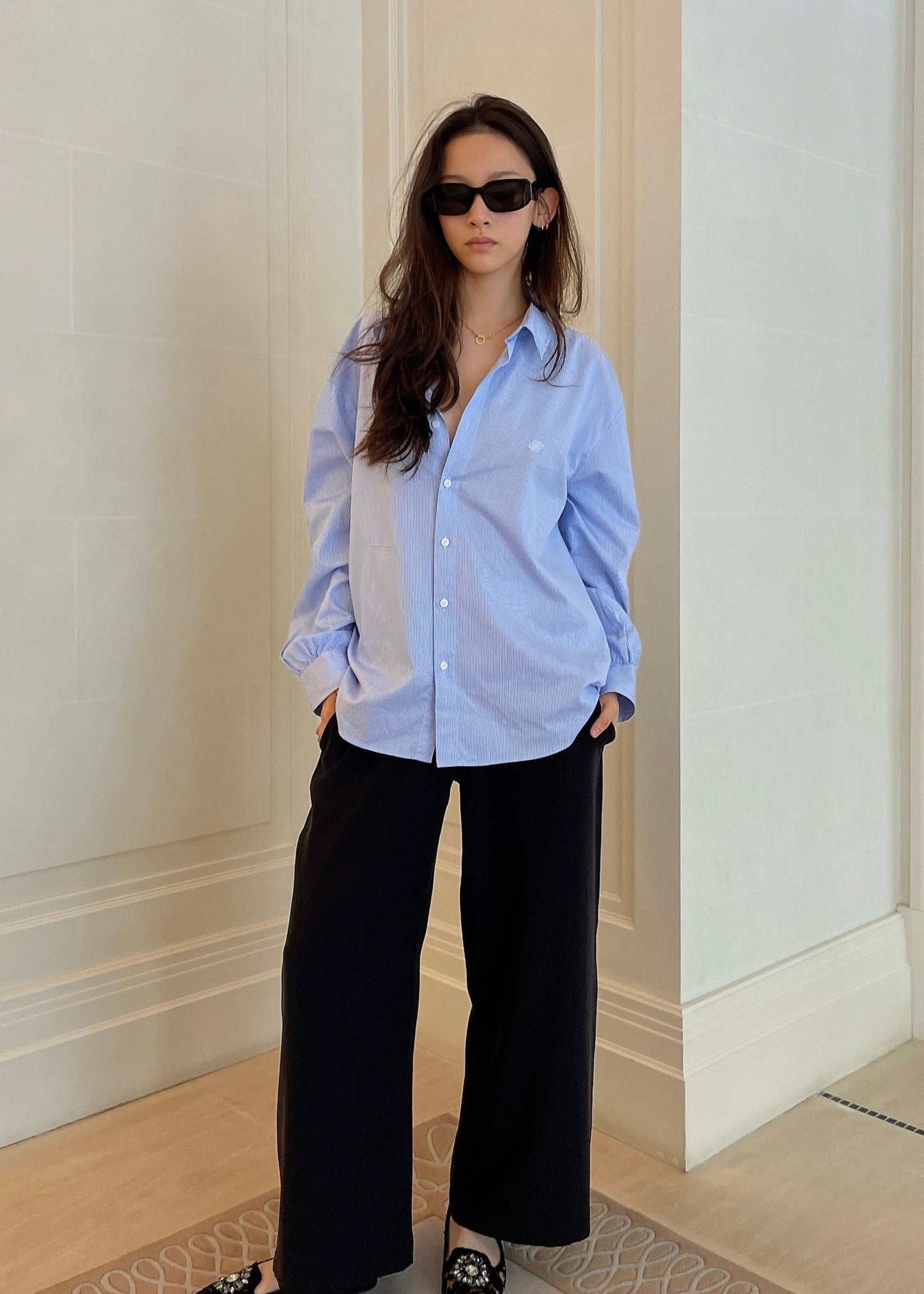 Borrowed Blue Stripe Shirt